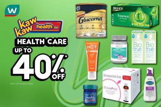 Watsons Health Care Sale Up To 40% OFF (15 December 2022 - 19 December 2022)