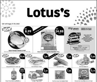 Lotus's Press Ads Promotion (valid until 21 December 2022)