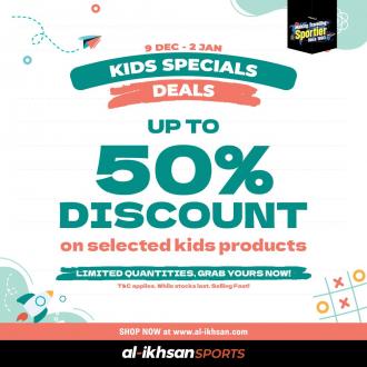 Al-Ikhsan Sports School Holiday Kids Special Promotion Up To 50% OFF (9 December 2022 - 2 January 2023)