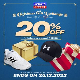 Sports Direct Christmas Gift Exchange Promotion (valid until 25 December 2022)
