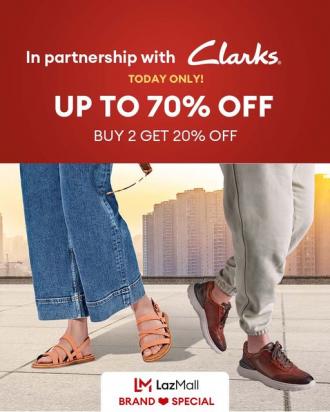 Clarks Lazada Brand Fair Sale Up To 70% OFF (20 December 2022)