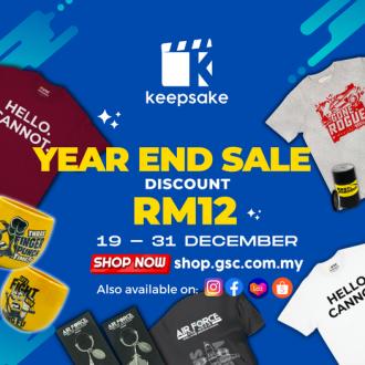GSC Keepsake Year End Sale Discount RM12 (19 December 2022 - 31 December 2022)
