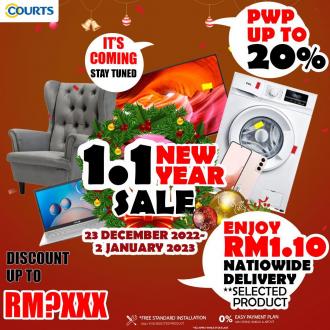 COURTS New Year Sale (23 Dec 2022 - 2 Jan 2023)