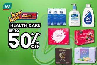 Watsons Health Care Sale Up To 50% OFF (22 December 2022 - 26 December 2022)