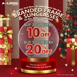 A-Look Year End Sale at Mitsui Outlet Park (23 December 2022 - 1 January 2023)