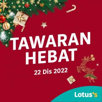 Lotus's Tawaran Hebat Promotion (22 December 2022 - 4 January 2023)