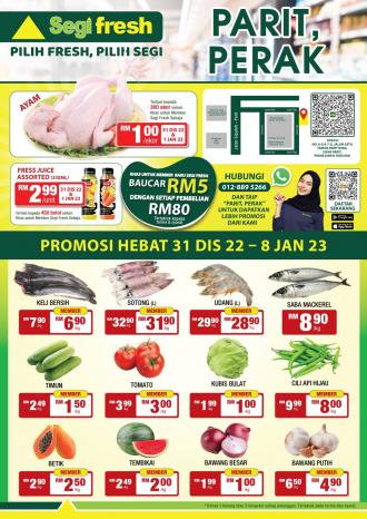 Segi Fresh Parit Perak Opening Promotion (31 December 2022 - 8 January 2023)