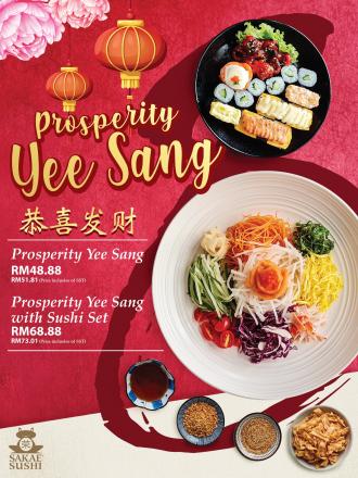 Sakae Sushi Chinese New Year Prosperity Yee Sang (26 December 2022 - 30 January 2023)