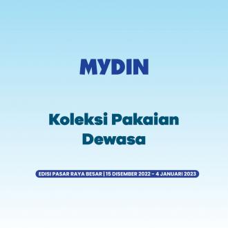 MYDIN Adults Clothing Promotion (15 December 2022 - 4 January 2023)