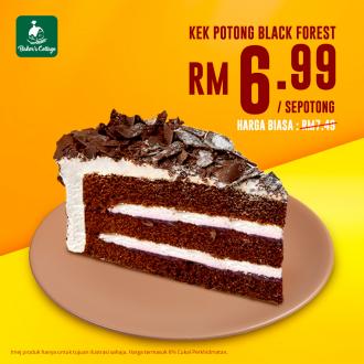 Baker's Cottage Black Forest Sliced Cake for RM6.99 Promotion