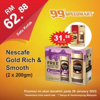 99 Speedmart Nescafe & Shokubutsu Promotion (valid until 29 January 2023)