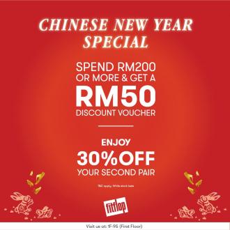 Fitflop Queensbay Mall Chinese New Year Promotion (1 January 0001 - 31 December 9999)