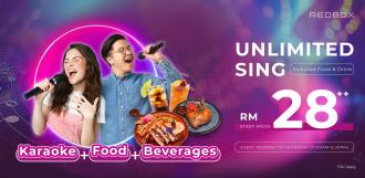 Red Box Karaoke Unlimited Sing Promotion (4 January 2023 onwards)