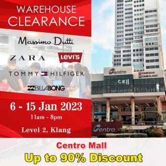 Shoppers Hub Branded Fashion Warehouse Clearance Sale Up To 90% OFF at Centro Mall (6 January 2023 - 15 January 2023)