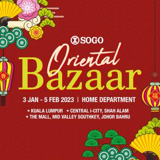 SOGO Chinese New Year Oriental Bazaar Promotion (3 January 2023 - 5 February 2023)