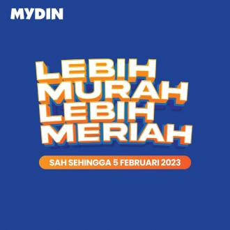 MYDIN Lebih Murah Lebih Meriah Promotion (valid until 5 February 2023)