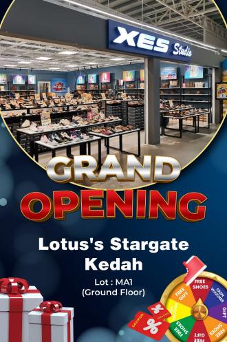 XES Shoes Lotus's Stargate Kedah Opening Promotion (5 January 2023 - 8 January 2023)