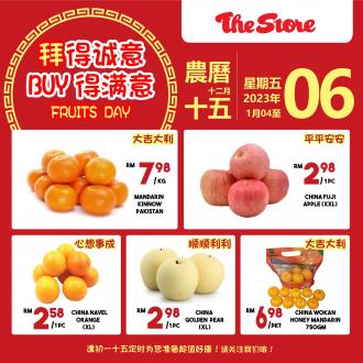 The Store Fresh Fruit Promotion (4 January 2023 - 6 January 2023)