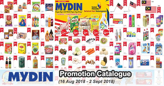 MYDIN Promotion Catalogue at Sarawak (16 August 2018 - 2 September 2018)