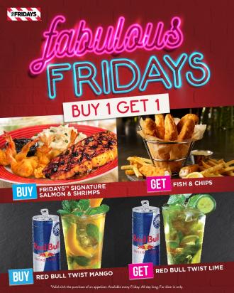 TGI Fridays Buy 1 FREE 1 Promotion (6 January 2023)