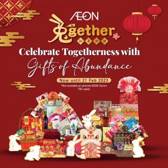 AEON Chinese New Year Hampers Promotion (valid until 21 February 2023)