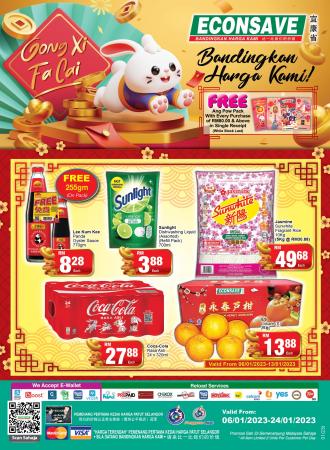 Econsave CNY Promotion Catalogue (6 January 2023 - 24 January 2023)