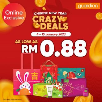 Guardian Chinese New Year Crazy Deals Promotion As Low As RM0.88 (4 January 2023 - 15 January 2023)