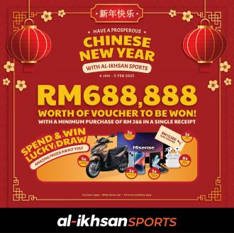 Al-Ikhsan Sports Chinese New Year Sale (6 January 2023 - 5 February 2023)