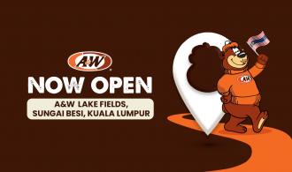 A&W Lake Fields Sungai Besi Opening Promotion FREE Tote Bag