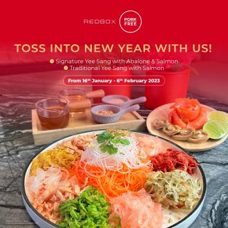 Red Box Karaoke Chinese New Year Yee Sang (16 January 2023 - 6 February 2023)