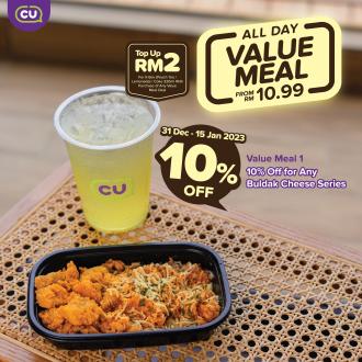 CU All Day Value Meal Promotion from RM10.99 (31 December 2022 - 15 January 2023)