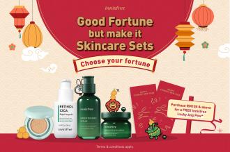 Innisfree Chinese New Year Good Fortune Skincare Set Promotion (1 January 0001 - 31 December 9999)