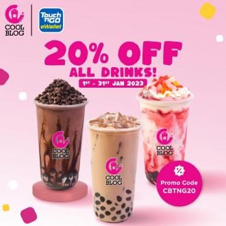 Coolblog Touch n Go eWallet 20% OFF Promotion (1 January 2023 - 31 January 2023)