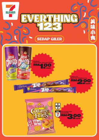 7 Eleven Everything 123 Promotion (valid until 29 January 2023)