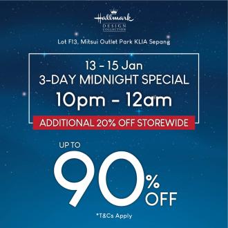 Hallmark Mignight Bedding Sale at Mitsui Outlet Park (13 January 2023 - 15 January 2023)