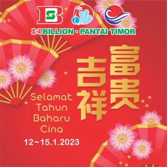 BILLION & Pantai Timor Chinese New Year Promotion (12 January 2023 - 15 January 2023)