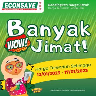 Econsave Banyak Jimat Promotion (valid until 17 January 2023)