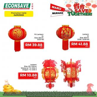 Econsave CNY Decorations & Mahjong Promotion (valid until 24 January 2023)