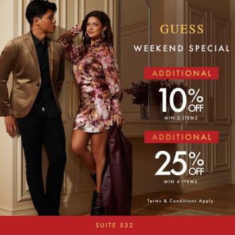Guess Weekend Sale at Johor Premium Outlets (13 January 2023 - 15 January 2023)
