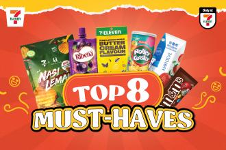 7 Eleven CNY Top 8 Must-Haves Promotion