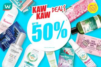 Watsons Brand Products Sale Up To 50% OFF (12 January 2023 - 17 January 2023)