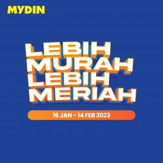 MYDIN Lebih Murah Lebih Meriah Promotion (16 January 2023 - 14 February 2023)