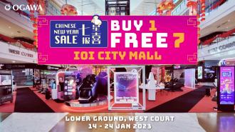 Ogawa Buy 1 FREE 7 Sale at IOI City Mall (14 January 2023 - 24 January 2023)