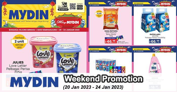 MYDIN Weekend Promotion (20 Jan 2023 - 24 Jan 2023)