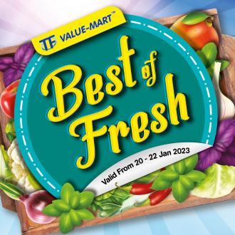 TF Value-Mart Weekend Fresh Items Promotion (20 January 2023 - 22 January 2023)