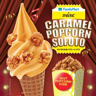 FamilyMart Caramel Popcorn Sofuto