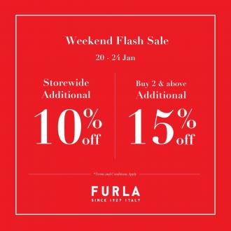 Furla Weekend Flash Sale at Johor Premium Outlets (20 January 2023 - 24 January 2023)