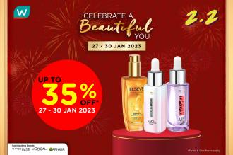 Watsons Loreal Promotion Up To 35% OFF (27 January 2023 - 30 January 2023)