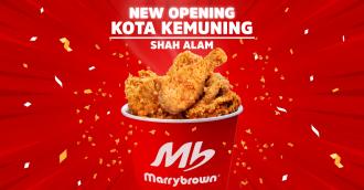 Marrybrown Kota Kemuning Shah Alam Opening Promotion (30 January 2023)