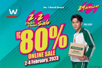 Watsons 2.2 Sale Up To 80% OFF (2 February 2023 - 4 February 2023)